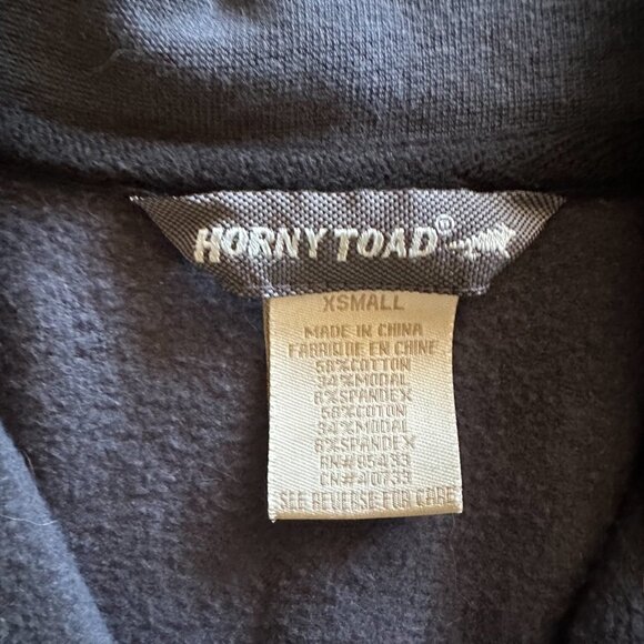Horny Toad WOMEN's Zip up Embroidered Super soft jacket Size XS Color gray - Picture 12 of 12